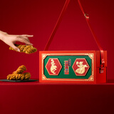 桂發祥十八街连年有余麻花礼盒背带款600g 天津特产 年货礼盒