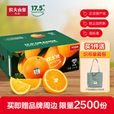 农夫山泉 17.5°橙 赣南脐橙/橙子净重10斤装 钻石果 生鲜水果礼盒