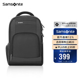 新秀丽（Samsonite）电脑包双肩包商务背包笔记本包休闲都市36B*09010黑色15英寸