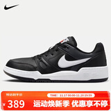 耐克男子休闲鞋 FULL FORCE LO运动鞋FB1362-001黑白 44