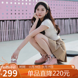 骆驼（CAMEL）【山丘】经典大黄靴反绒马丁靴户外工装靴 L23W076065 粉色 38