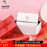 啄木鸟（TUCANO）包包女款2025年牛皮链条小方包单肩斜挎包实用生日礼物送女友