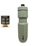 迪卡侬山地车公路骑行水杯便携健身运动自行车户外骑行水壶 800ml快出水系列墨绿无盖