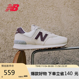 NEW BALANCE休闲鞋女鞋复古舒适夏季透气轻便百搭运动鞋574系列WL574RCF 38