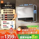 米家小米60升智能双胆电热水器2超薄大水量3200W速热免换镁棒储水式扁桶一级能效国家补贴以旧换新MJ05