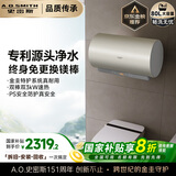 史密斯（A.O.SMITH）佳尼特80升国家补贴电热水器 金圭内胆双棒分离速热 免换镁棒 免清洗 【银河】CTE-80JC3 以旧换新