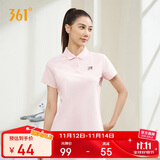 361°短袖女春夏季运动t恤速干衣polo衫跑步健身休闲瑜伽662424130H-2