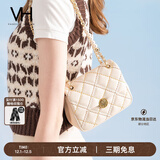 VANESSA HOGAN VH女包彩虹菱格包春夏季新款学生链条包单肩斜挎包礼物送女友