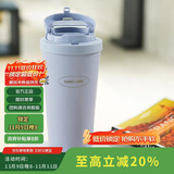 乐扣乐扣（LOCK&LOCK）遇见元气保温保冷咖啡杯带茶网男女车载水杯550mL蓝色LHC3300SBLU