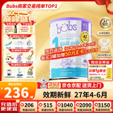 Bubs(贝儿) 澳洲原装进口 婴幼儿奶粉A2配方羊奶粉含叶黄素 官方授权 1段1罐【下单有礼】 效期27年4-6月