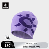 KAILAS户外保暖帽子男女通用防风防寒滑雪帽徒步登山帽 电光紫/桔梗