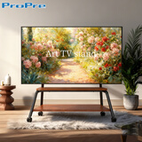 ProPre移动电视支架落地（42-75英寸）移动电视柜电视机艺术架适用于索尼华为创维海信TCL落地推车