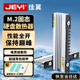 佳翼（JEYI）M.2全铜硬盘散热器 NVME固态散热片 全铜双面导热 SSD高效降温  兼容2280 适用三星西数联想致态