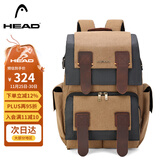 海德（HEAD）双肩包男女15.6英寸笔记本电脑包酷帅书包大容量防泼水骑行背包