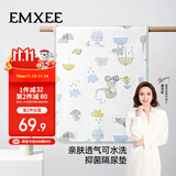 嫚熙（EMXEE）婴儿隔尿垫防水可洗宝宝防漏尿床垫儿童大尺寸床单甜心兔60x120cm