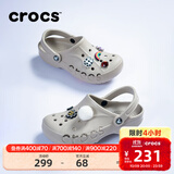 卡骆驰（CROCS）洞洞鞋贝雅男鞋女鞋轻便耐磨一脚蹬拖鞋休闲鞋|10126 卵石色-2V3 41 /42(260mm)