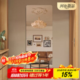 安尔雅 穿衣镜高清超白全身镜子无框粘贴墙卧室客厅试衣镜家用浴室镜7