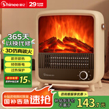 赛亿（Shinee）壁炉暖风机取暖器台地两用家用电暖气片烤火炉 大面积轻音节能电热风扇炭火暖风机