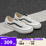 VANS范斯官方 Style 136 Decon VR3白黑简约休闲男女鞋板鞋 米白色/黑色 35