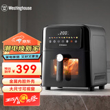 西屋（Westinghouse）空气炸锅全金属内腔免翻面可视化6L大容量多功能炸烤箱一体 WKZ60G20