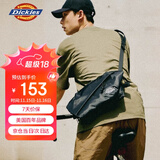 Dickies单肩斜挎包男多隔层胸包DK骑行运动多功能腰包休闲风大容量手机包
