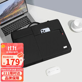 高尔夫（GOLF）电脑包17.3英寸手提单肩苹果笔记本电脑包男士商务公文包内胆包