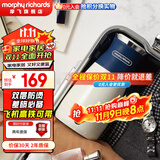 摩飞电器（Morphyrichards）便携式烧水壶烧水杯 宿舍电热水壶恒温壶 旅行出差电热水壶 烧水保温一体养生壶 0.4L MR6090轻奢蓝