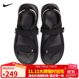 耐克NIKE运动拖鞋男子沙滩鞋VISTA运动鞋DJ6605-001黑白44