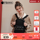 LeSportsac乐播诗新款ESSENTIAL超轻系列双肩包背包女包送女生礼物 黑色