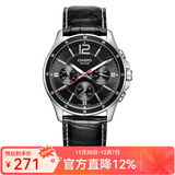 卡西欧（CASIO）手表男 经典三眼指针石英表 非机械商务休闲男表 MTP-1374L-1A