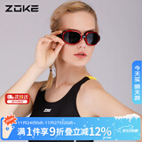 ZOKE洲克 防水防雾泳镜 男女中框游泳眼镜游泳装备618501105-2