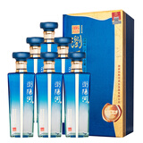 浏阳河 尚品20 清香型白酒 52度 500ml*6瓶 整箱装  含3个礼品袋