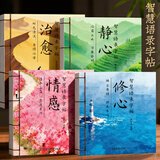 金枝叶智慧语录系列静心修生养性四本手抄套装成人手写体硬笔临摹楷书正能量励志文案成年人练字专用字帖