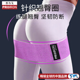 PROIRON普力艾 弹力带力量训练健身阻力带瑜伽练腿练臀弹力圈 紫60磅