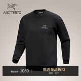 ARC'TERYX始祖鸟 EMBLEM FLEECE CREW 男子 抓绒衫 Black/黑色 L