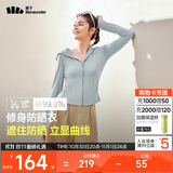 蕉下（beneunder）防晒衣女凉感修身AL11924短款辣妹防晒服女外套乌云灰M