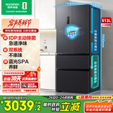 容声513proIDP净味双系统双循环法式多门四开门电冰箱家用一级能效风冷无霜变频国家补贴BCD-513WD18MP