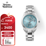 Vivienne Westwood西太后手表女士小粉表时尚轻奢送女生日礼物送女友石英表送老婆 天青蓝 VV292TQSL 28mm