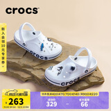 CROCS卡骆驰贝雅卡骆班|205089 白/深蓝-126 37/38(230mm) 