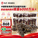 晓芹 大连冷冻即食海参500g 7-9只*2袋 辽刺参 海鲜水产 