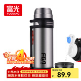 富光金刚保温壶不锈钢大容量保温瓶车载水壶户外旅行壶暖水瓶2200ML