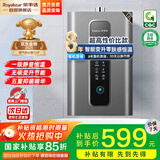 荣事达（Royalstar）【免费安装】燃气热水器天然气家用一级静音恒温全屋零冷水智能无极变升节能强排式 13L 【静音恒温】一厨一卫 天然气（12T)