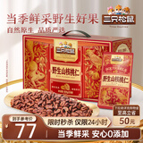 三只松鼠野生山核桃仁500g/盒 每日坚果礼盒炒货零食品 团购送礼