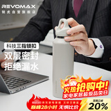 REVOMAX瑞虎学生保温杯男款军训杯子316不锈钢无螺纹喝水杯-格调灰592ml