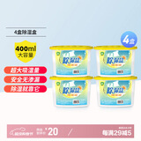 绿驰 4盒除湿桶衣柜防霉潮干燥剂生石灰硅胶包宿舍回南天祛抽水袋吸湿