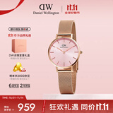 丹尼尔惠灵顿（DanielWellington）DW手表女欧美表简约钢带石英女士手表送女友生日礼物DW00100368