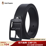 暇步士（Hush Puppies）皮带男针扣男士腰带优质荔枝纹牛皮休闲百搭裤带生日礼物送男友