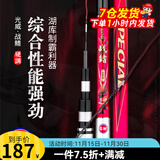 光威（GW）战鳍综合鱼竿青草鲢鳙鲤大物28调碳素轻硬野钓台钓竿钓鱼竿手杆 4.8米+金属竿止+竿梢+送礼包