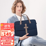 高尔夫（GOLF）电脑包男女15.6英寸苹果笔记本电脑包手提包单肩斜挎包商务出差包