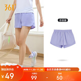 361°运动短裤夏季女跑步宽松运动裤户外健身休闲裤子女662424706H-4